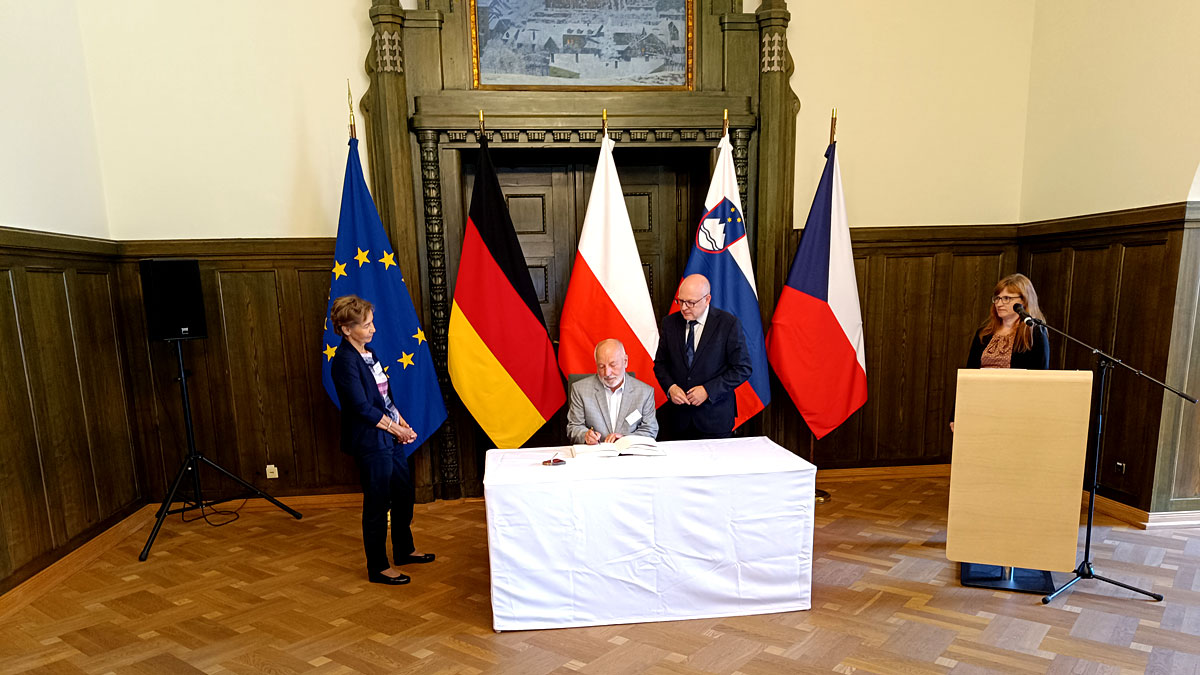 Paweł und Halina Kapituła aus unserer Partnerstadt Łódź.